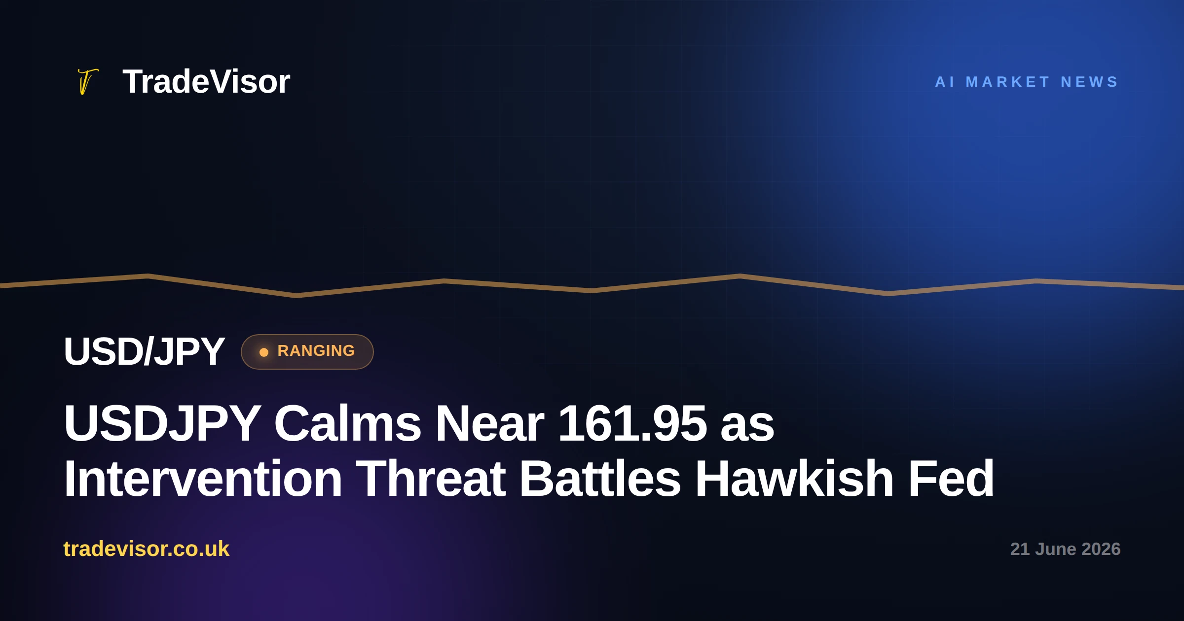 USDJPY Calms Near 161.95 as Intervention Threat Battles Hawkish Fed