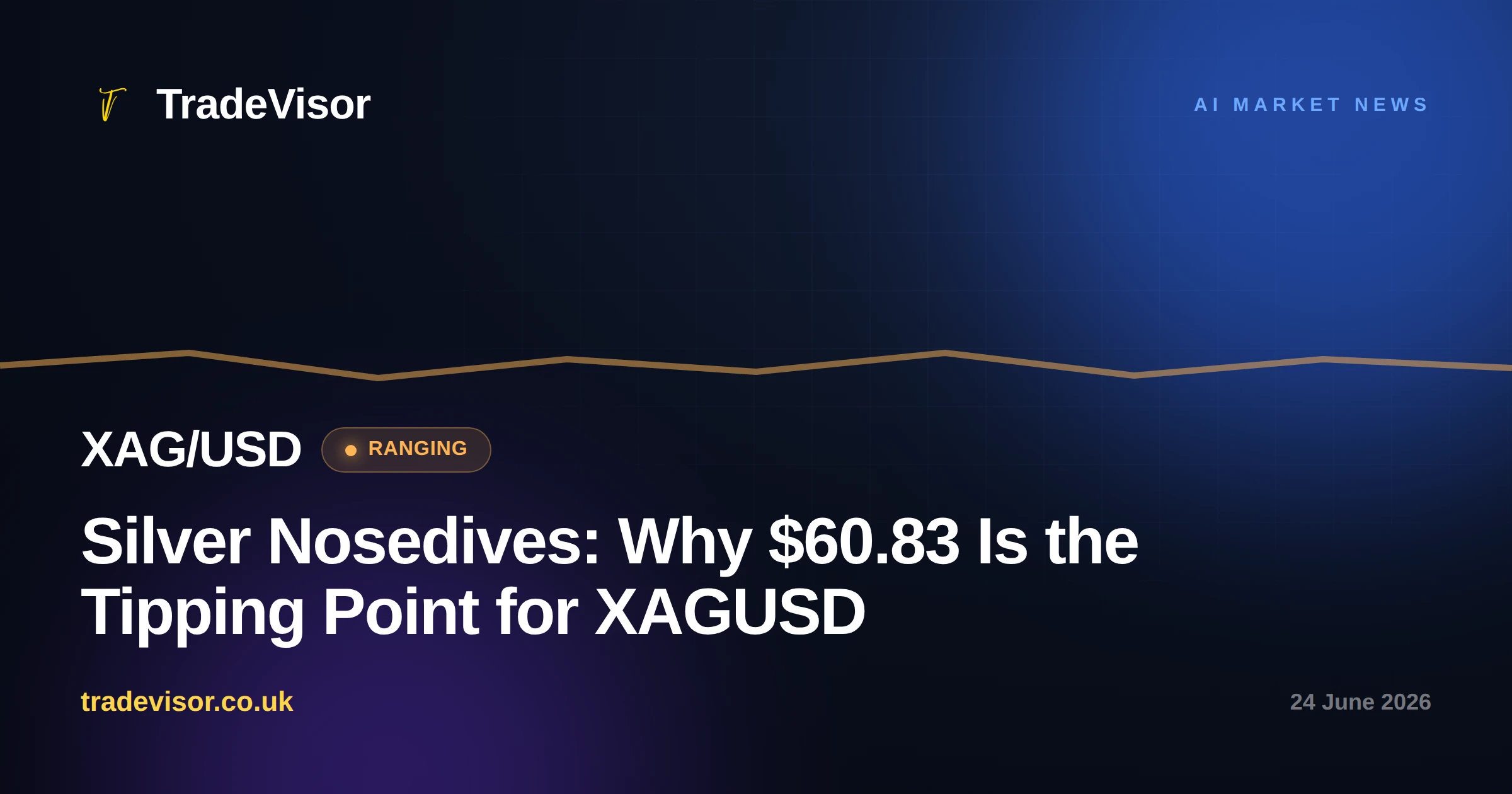Silver Nosedives: Why $60.83 Is the Tipping Point for XAGUSD