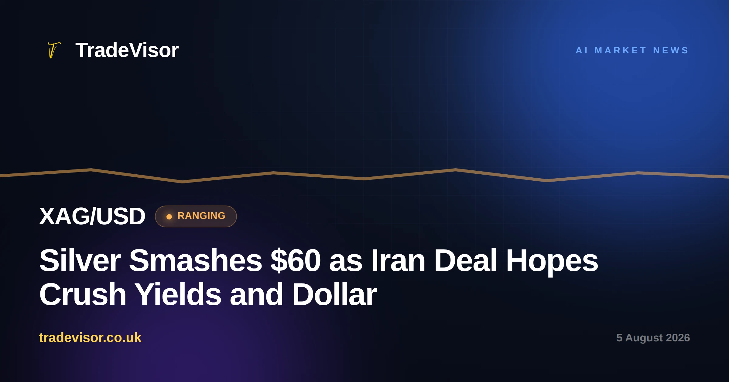 Silver Smashes $60 as Iran Deal Hopes Crush Yields and Dollar