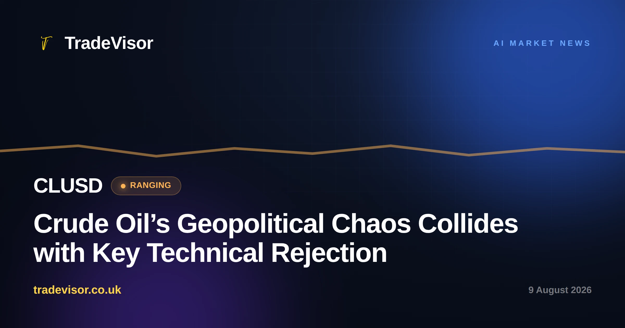 Crude Oil’s Geopolitical Chaos Collides with Key Technical Rejection