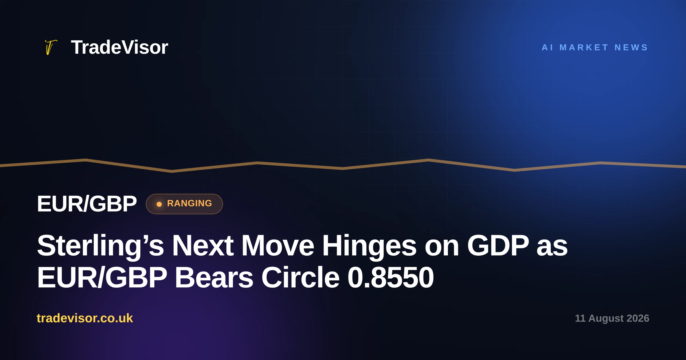 Sterling’s Next Move Hinges on GDP as EUR/GBP Bears Circle 0.8550