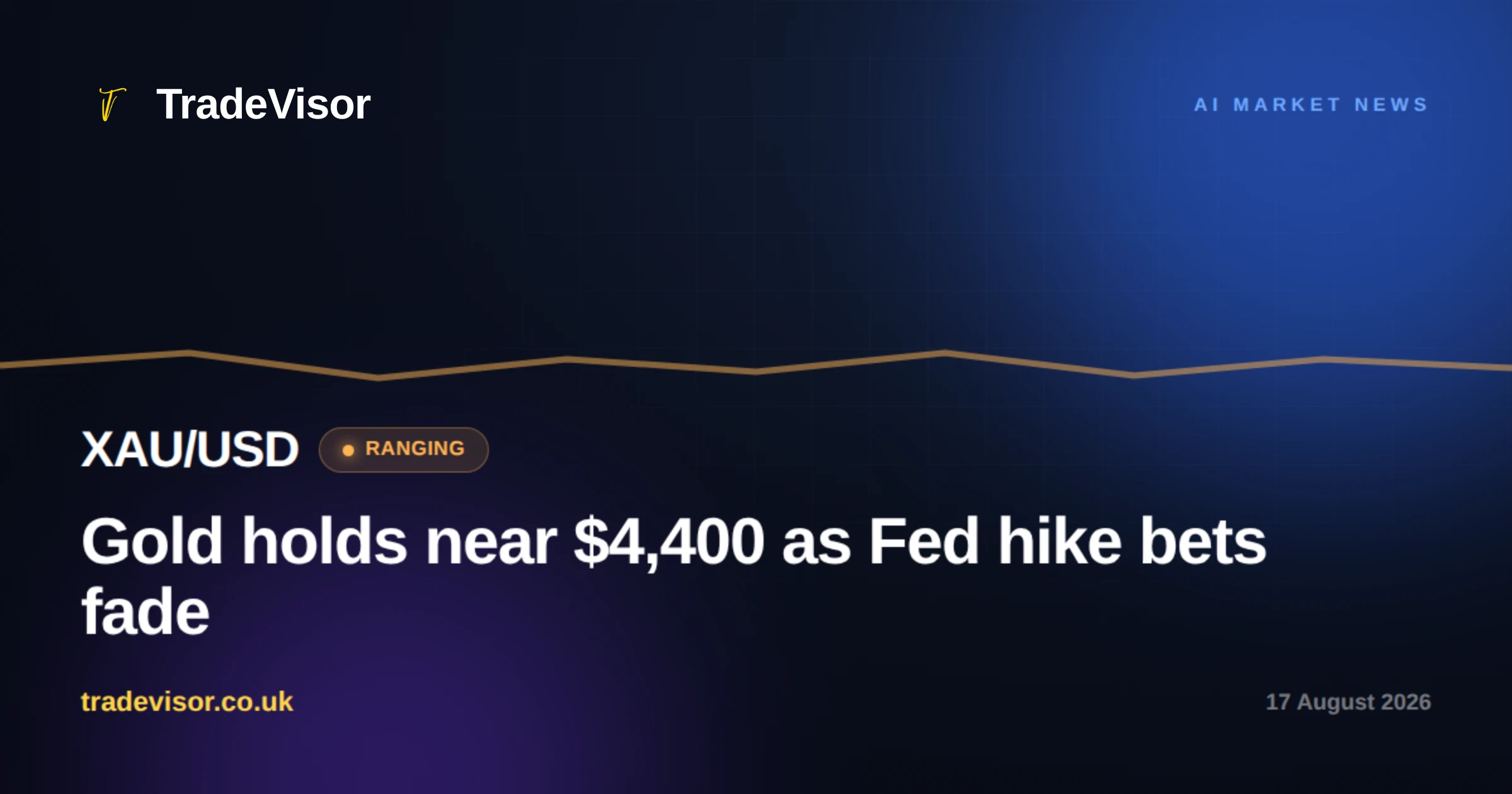 Gold holds near $4,400 as Fed hike bets fade