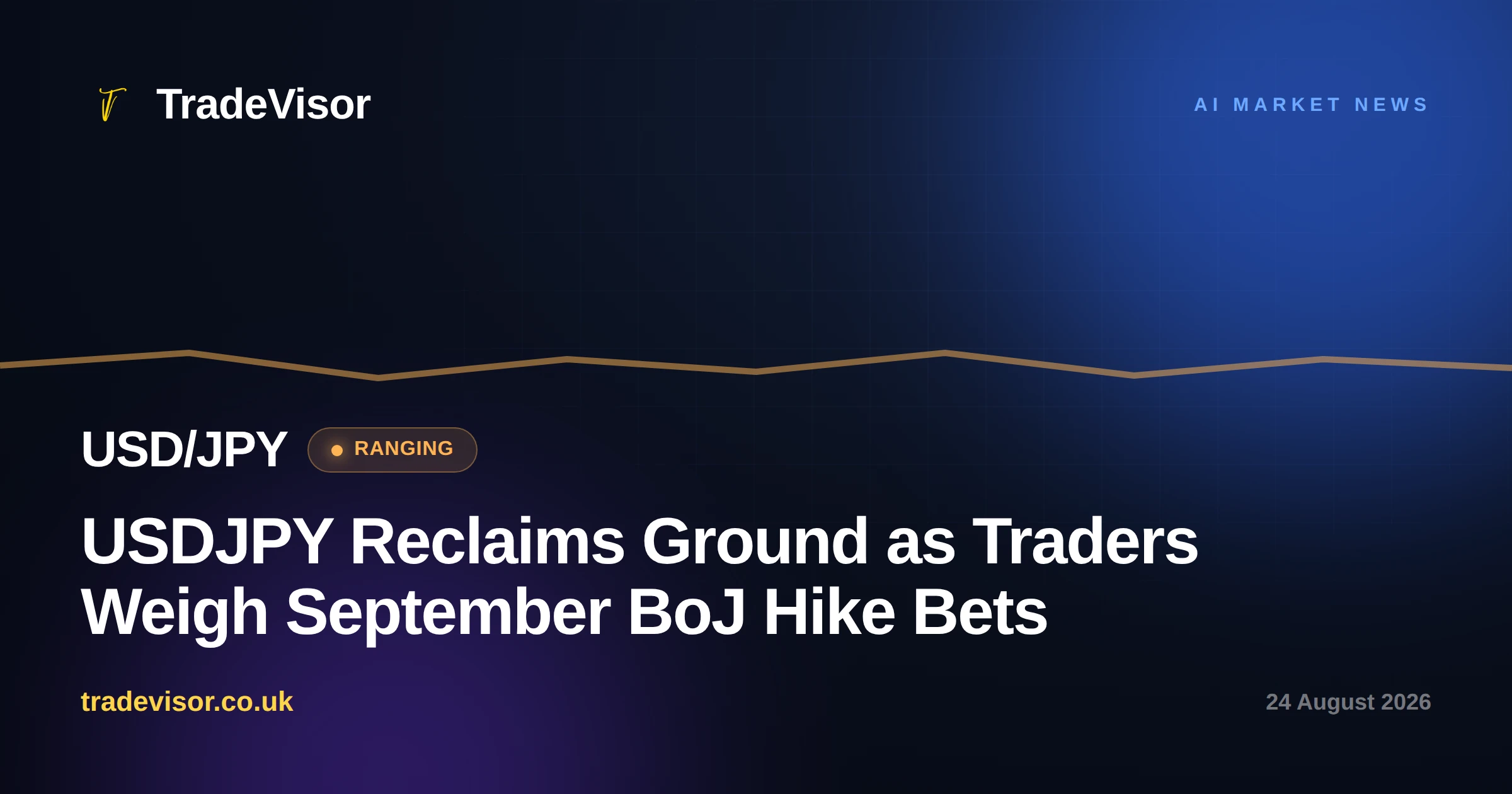 USDJPY Reclaims Ground as Traders Weigh September BoJ Hike Bets