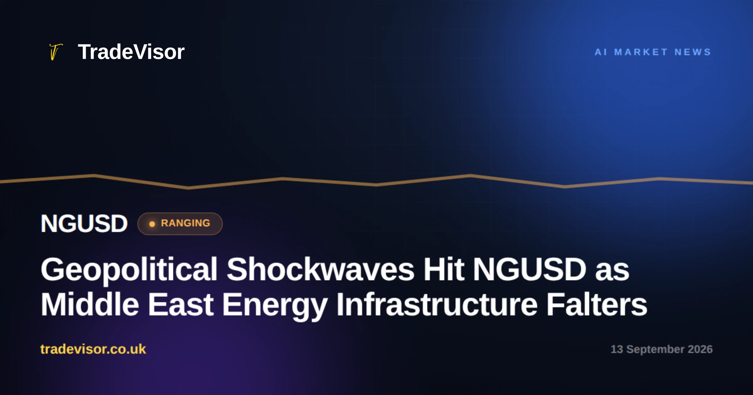 Geopolitical Shockwaves Hit NGUSD as Middle East Energy Infrastructure Falters