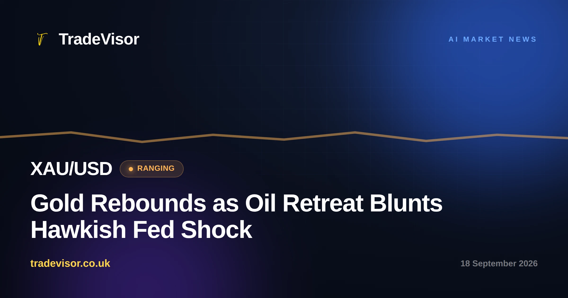 Gold Rebounds as Oil Retreat Blunts Hawkish Fed Shock