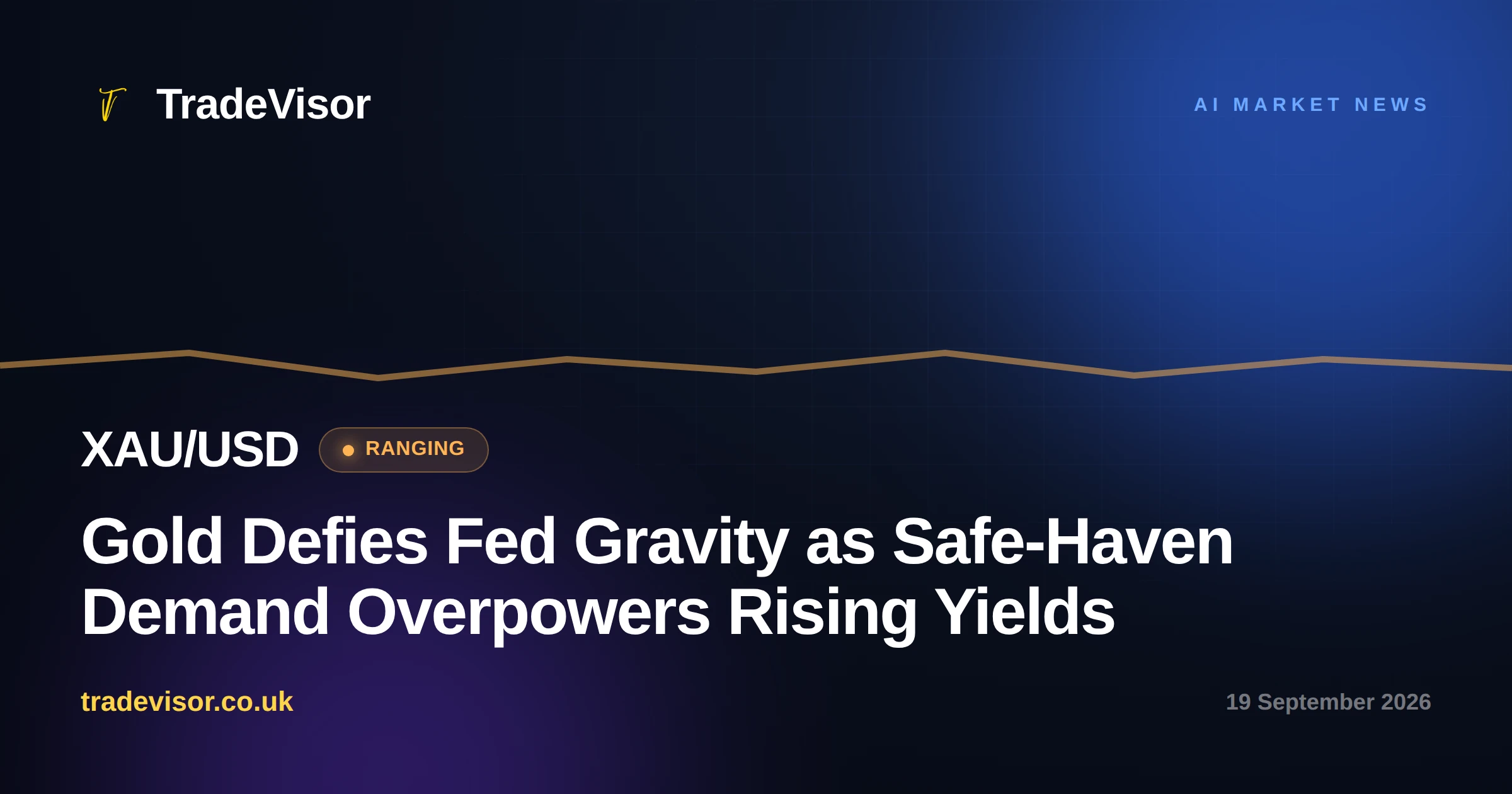 Gold Defies Fed Gravity as Safe-Haven Demand Overpowers Rising Yields