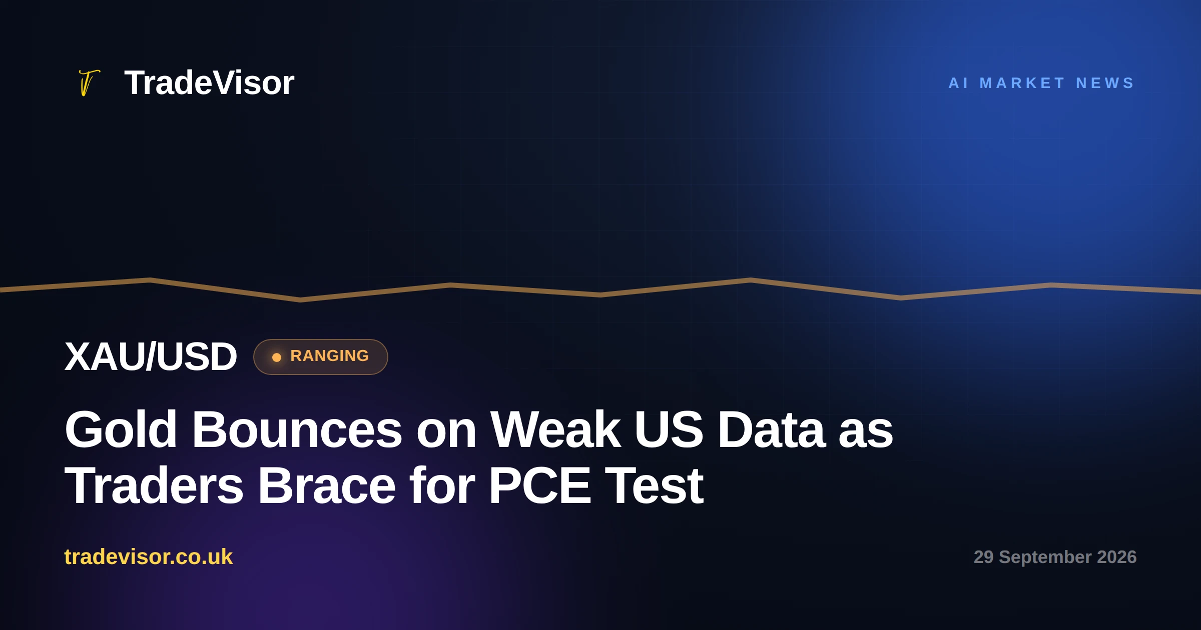 Gold Bounces on Weak US Data as Traders Brace for PCE Test
