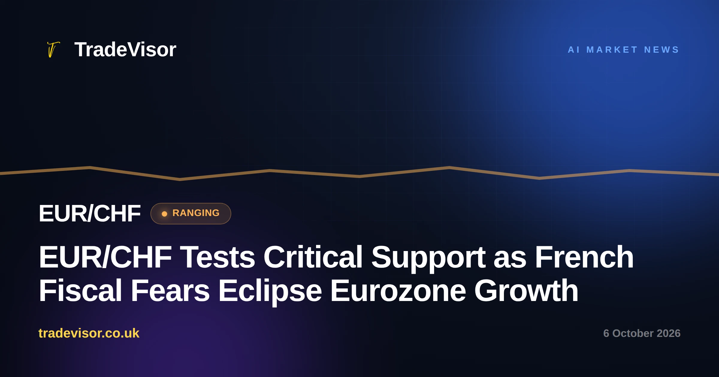 EUR/CHF Tests Critical Support as French Fiscal Fears Eclipse Eurozone Growth