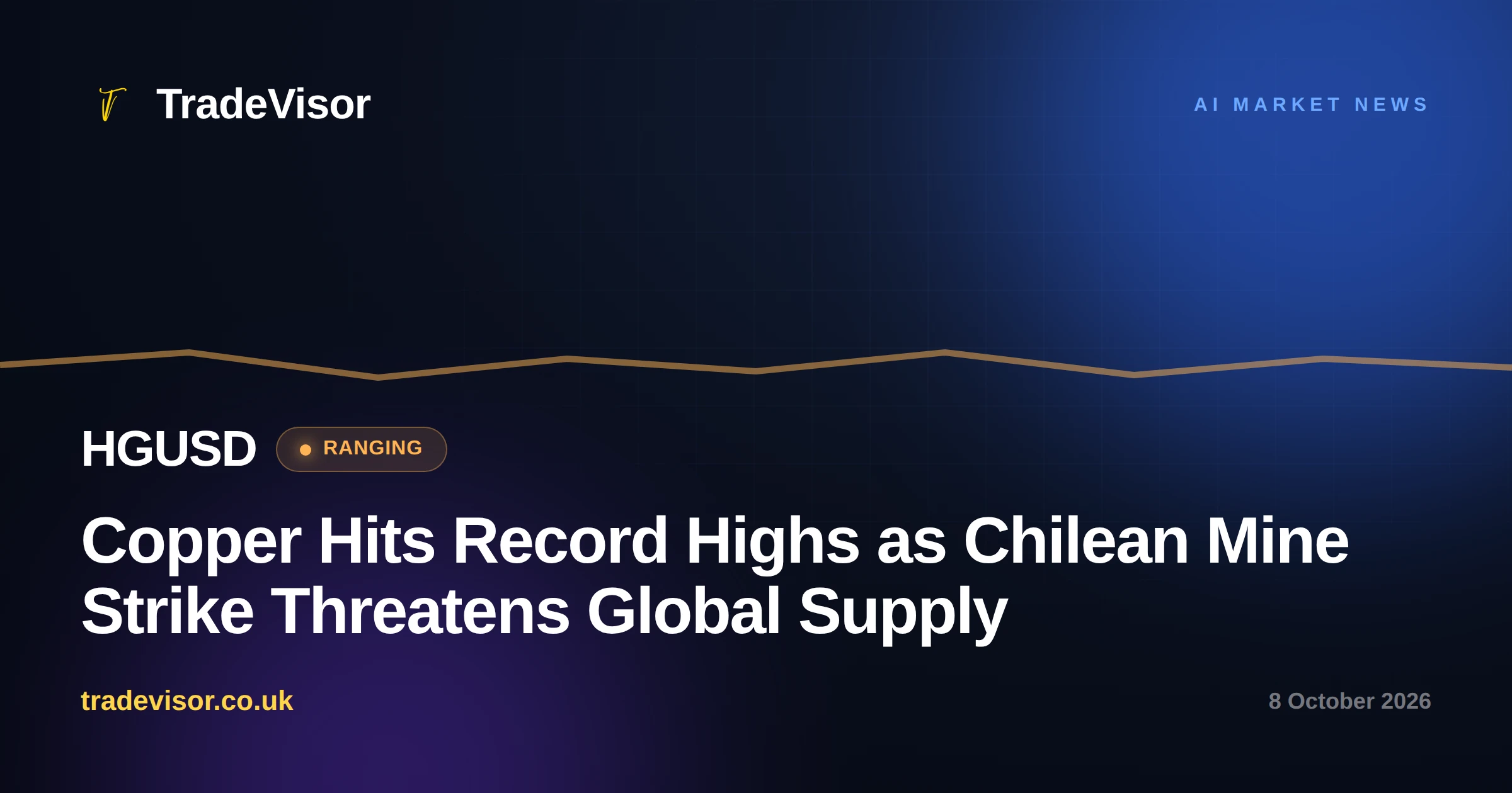 Copper Hits Record Highs as Chilean Mine Strike Threatens Global Supply