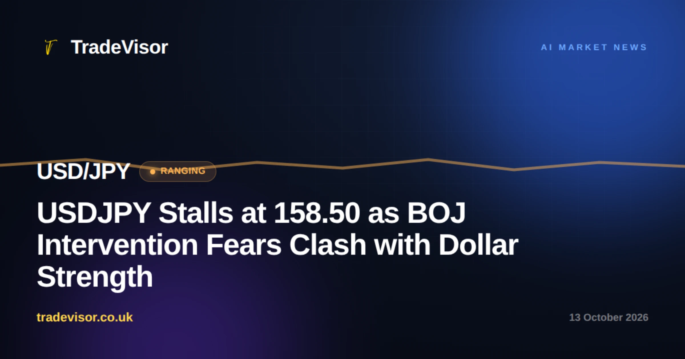USDJPY Stalls at 158.50 as BOJ Intervention Fears Clash with Dollar Strength